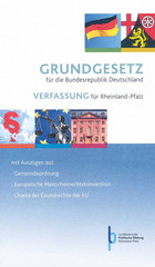 Bild Grundgesetz für die Bundesrepublik Deutschland - Verfassung für Rheinland-Pfalz