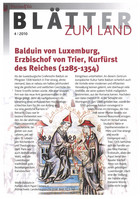 Bild Balduin von Luxemburg, Erzbischof von Trier, Kurfürst des Reiches (1285 -1354)