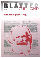 Bild Karl Marx (1818-1883)